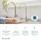 Elkay Drinking Water Fct Chrome w/71300C WaterSentry PFAS , Lead , Microplastics NSF/ANSI Certified Filter LKAV71FCR - alternate 8